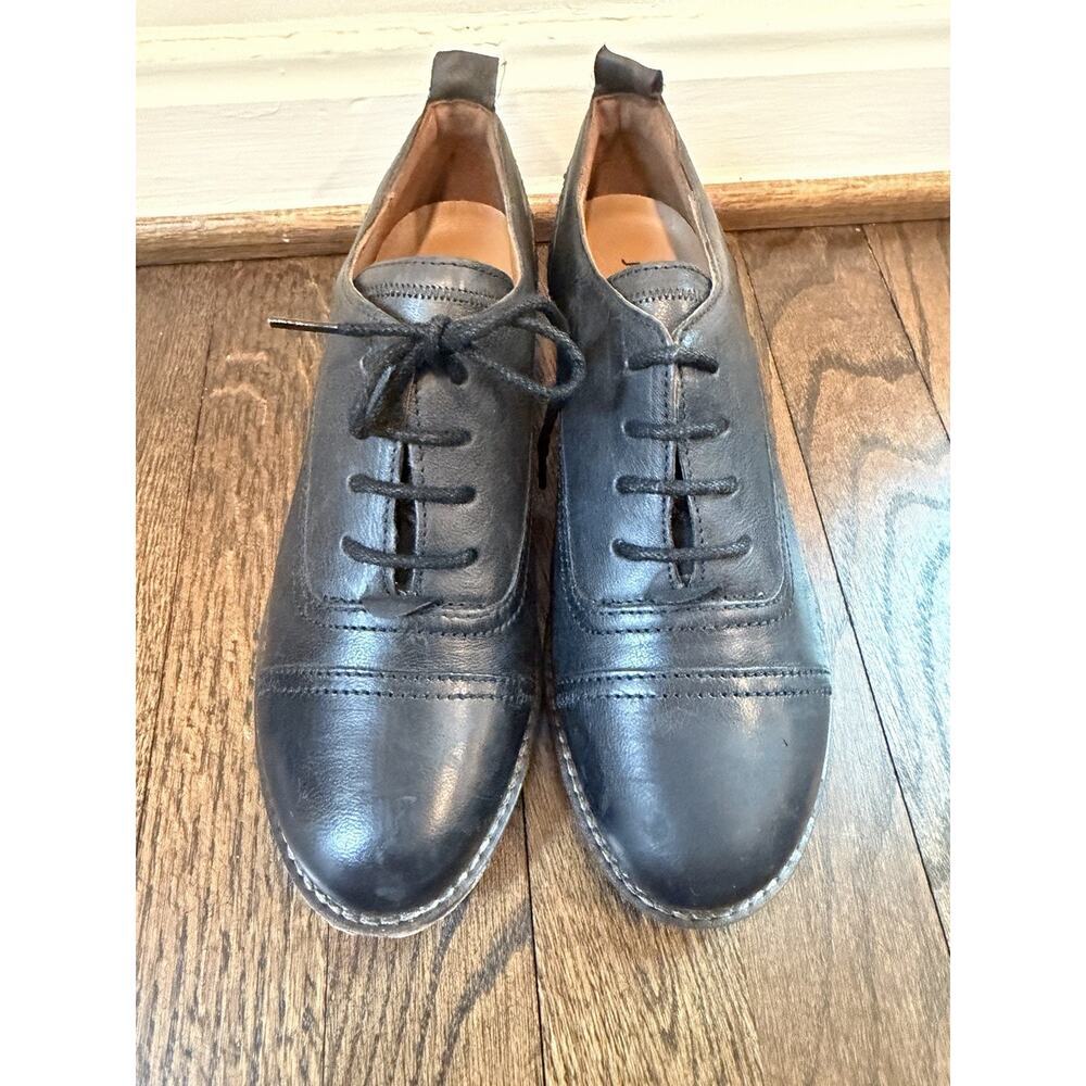 Josef Seibel Sienna 85 Oxford Casual Shoe Womens EU 37 US 7/7.5 Black Leather - Picture 2 of 10